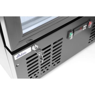 Jednodveřová chladnička , Arktic, 243L, Černá, 230V/195W, 600x530x(H)1820mm | 233924